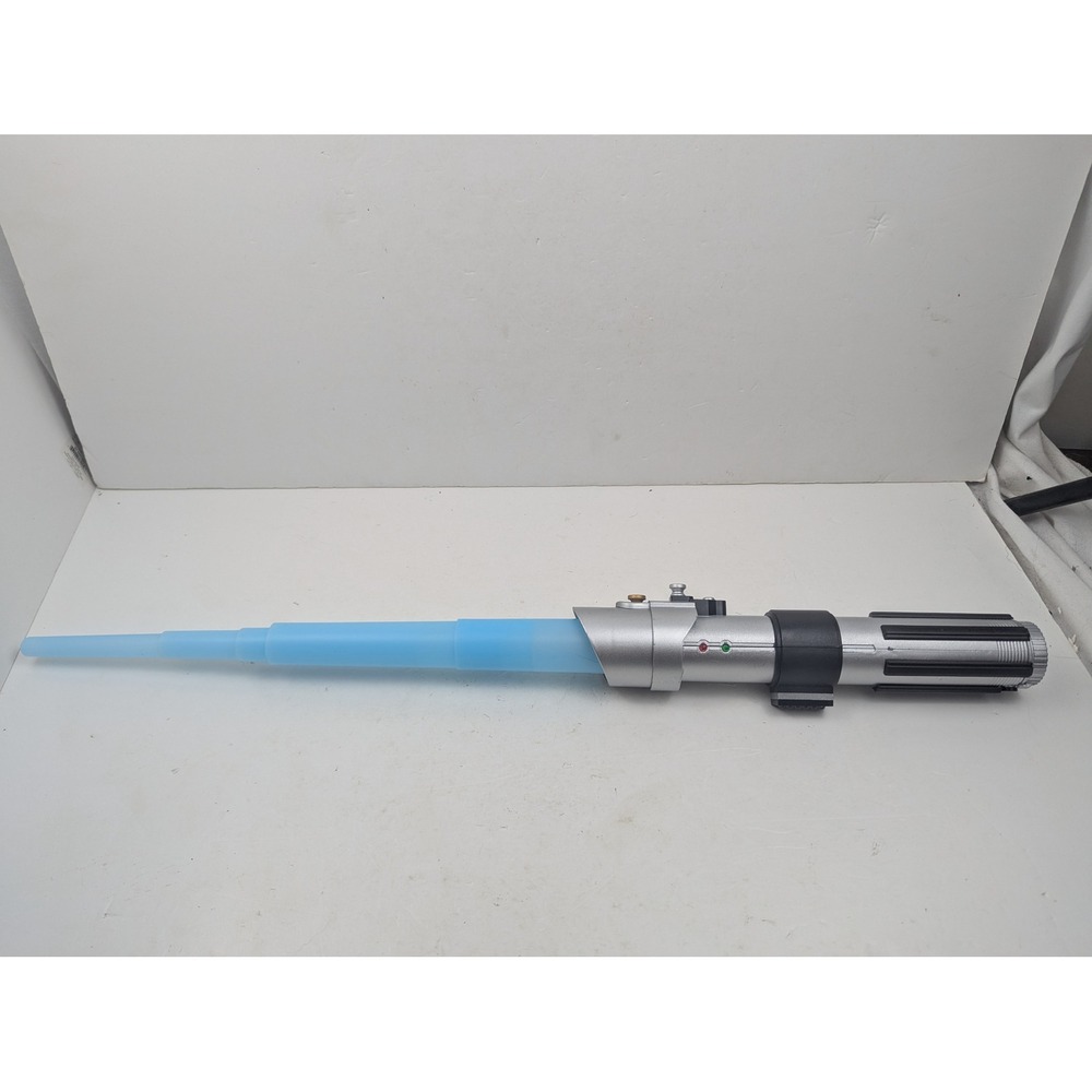 Vintage 2002 Star Wars Blue Lightsaber Expandable Toy LFL Jedi Force FX Roleplay